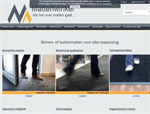 Tablet Screenshot of mattenwinkel.be